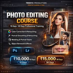 PHOTO EDITING COURSE